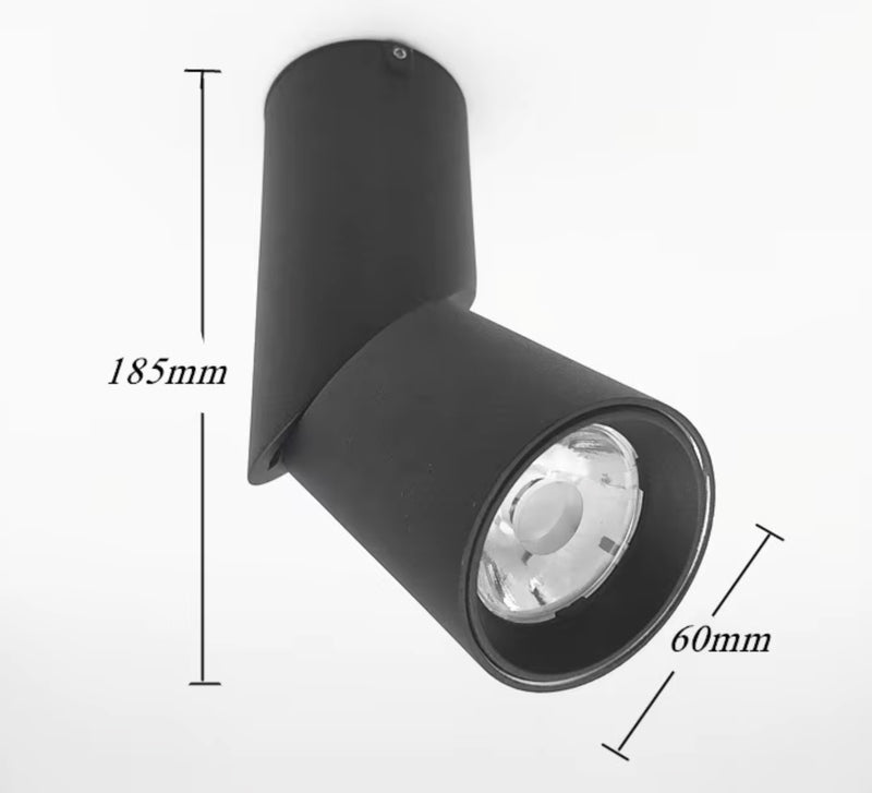 spots led rotatifs à intensité variable pour éclairage intérieur