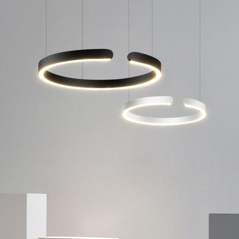 Lustre design LED circulaire minimaliste Meryl