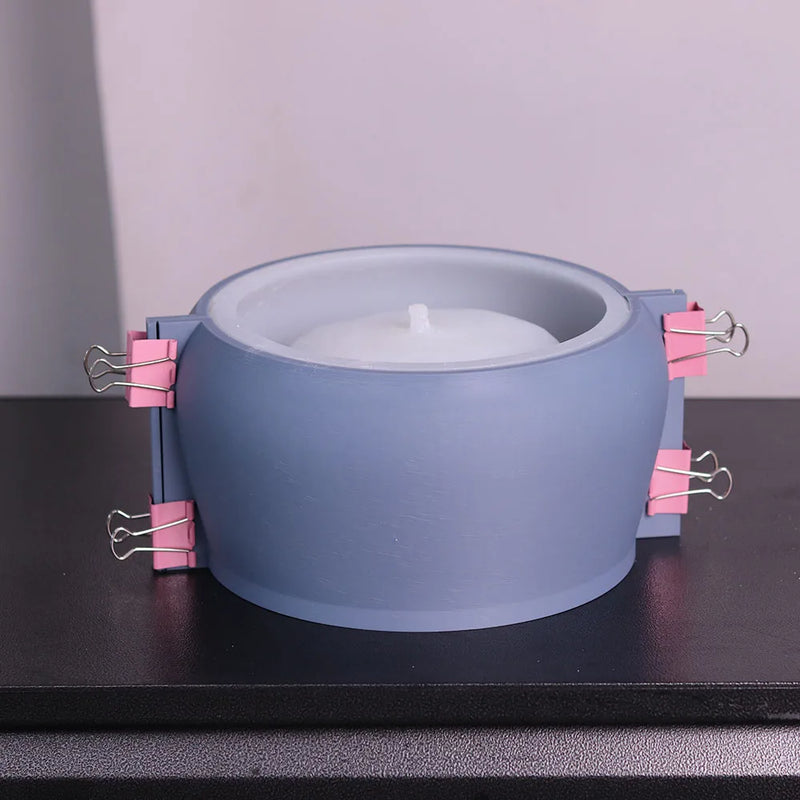 moule en silicone pour pot de fleurs style nordique moderne