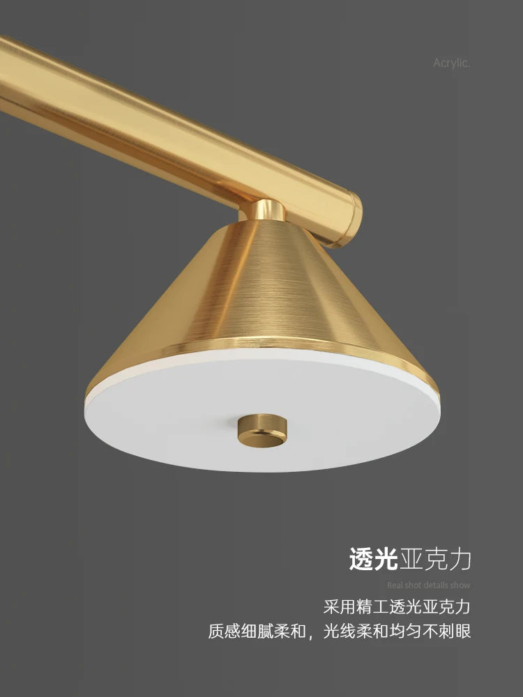 lustre moderne minimaliste luxe nordique led créatif