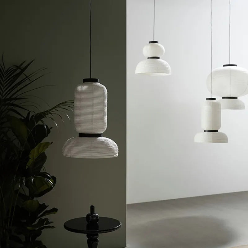 Suspension Design Formakami Moderne Chêne tissé