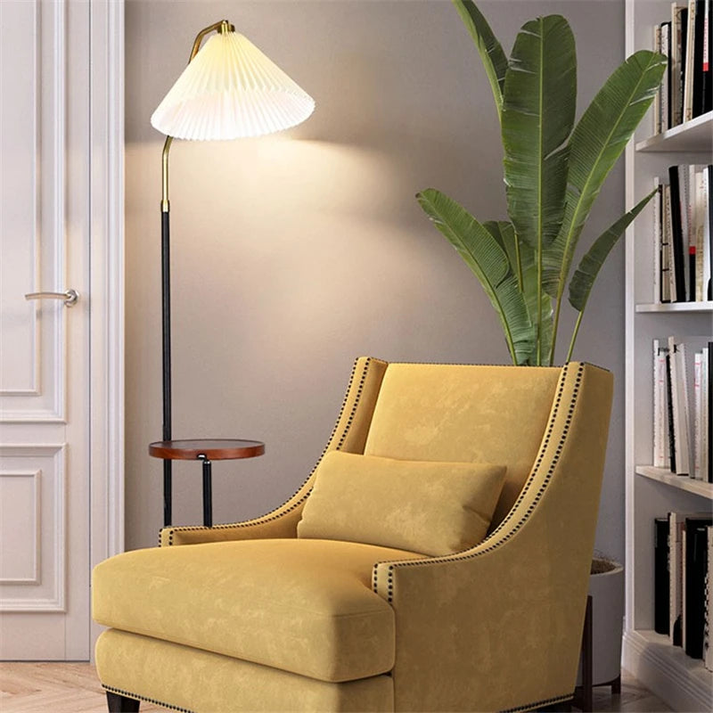 lampadaire contemporain luxe fer art pour table à thé nordique