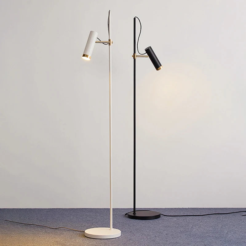 lampadaire led minimaliste pour éclairage intérieur moderne