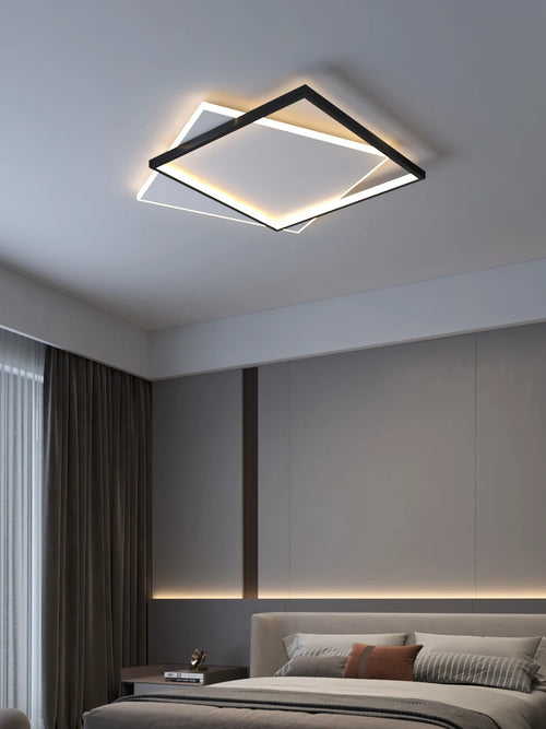 lustre moderne led minimaliste pour décoration intérieure