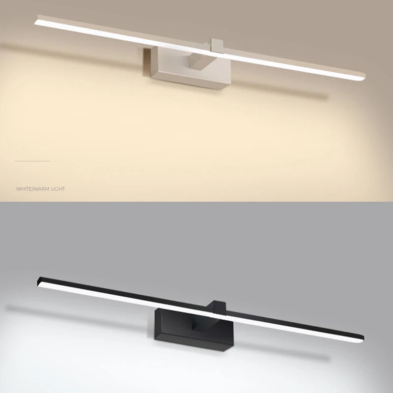applique murale LED miroir moderne pour chambre salle de bain Luminaria luminaires déco Maison Penteadeira Luminaire Wandlamp