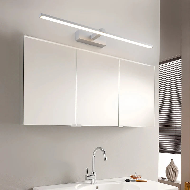 applique murale LED miroir moderne pour chambre salle de bain Luminaria luminaires déco Maison Penteadeira Luminaire Wandlamp