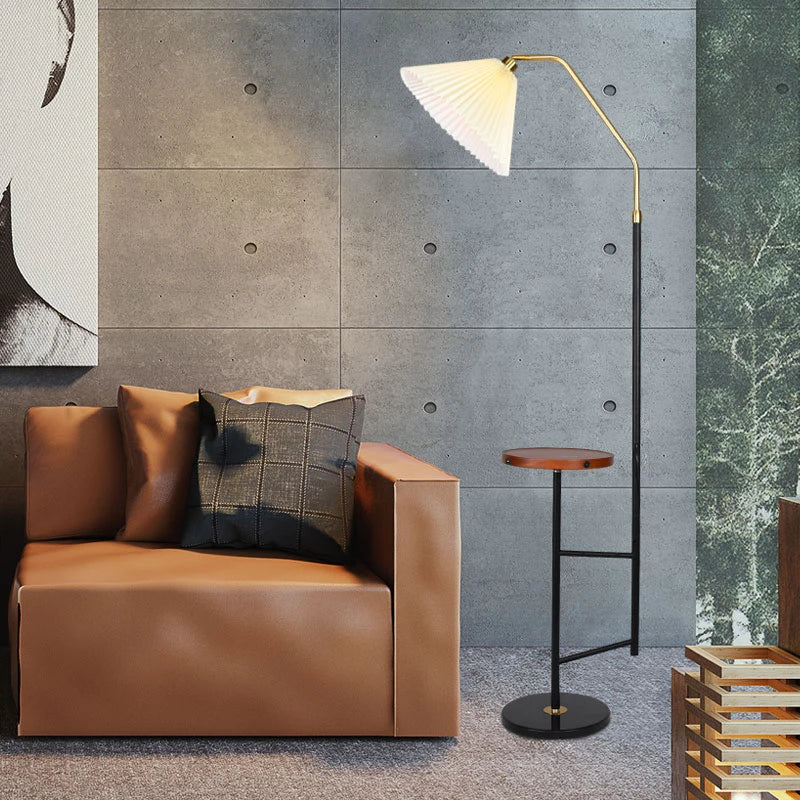 lampadaire contemporain luxe fer art pour table à thé nordique