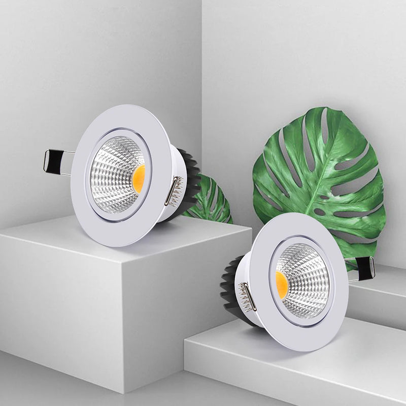 Spot Super lumineux encastré LED Dimmable Downlight COB