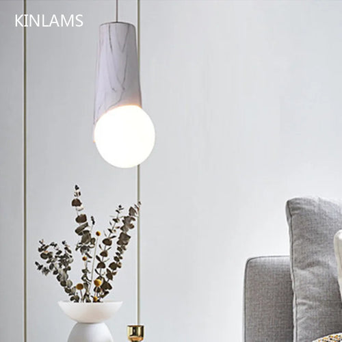 lustre moderne nordique en fil de fer minimaliste pour comptoir en marbre