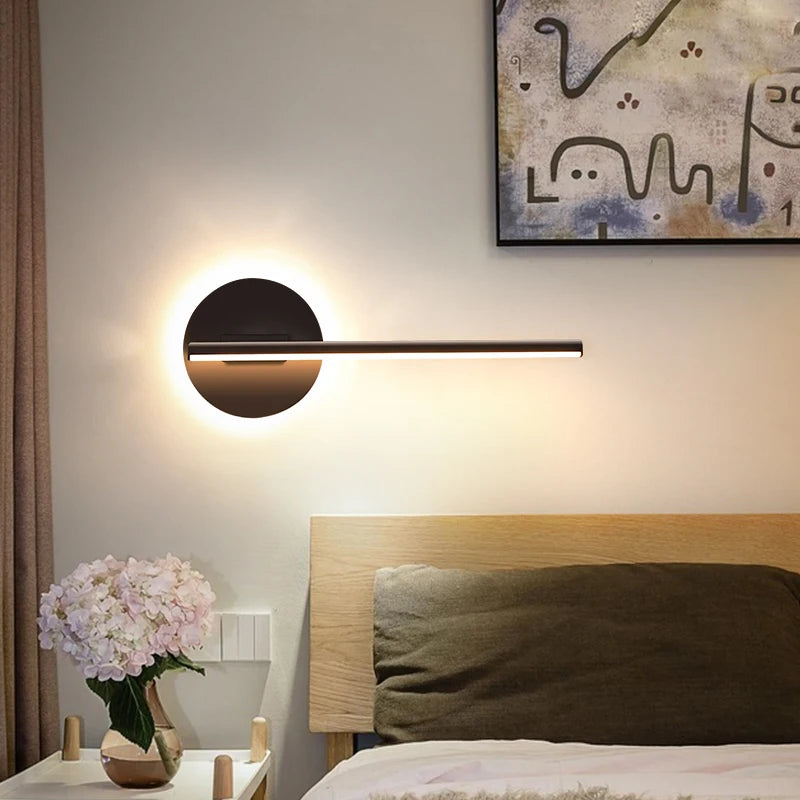 lampe de chevet moderne simple pour éclairage d'hôtel et télévision