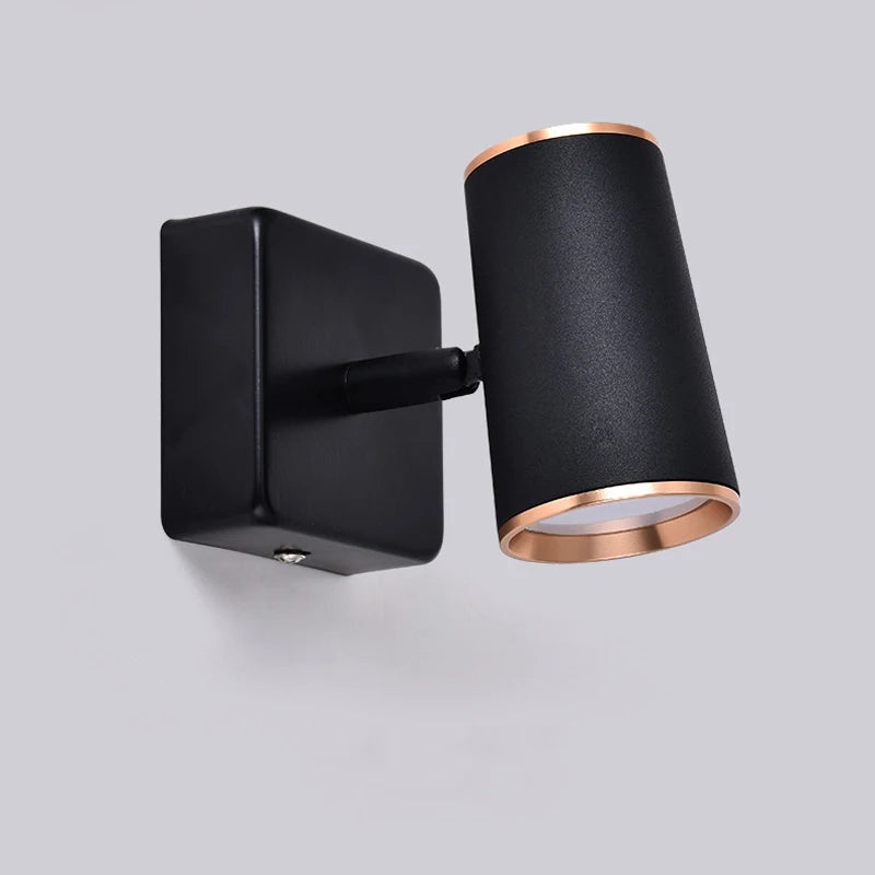 lampe de chevet led rotative à 360 degrés pour maison hôtel