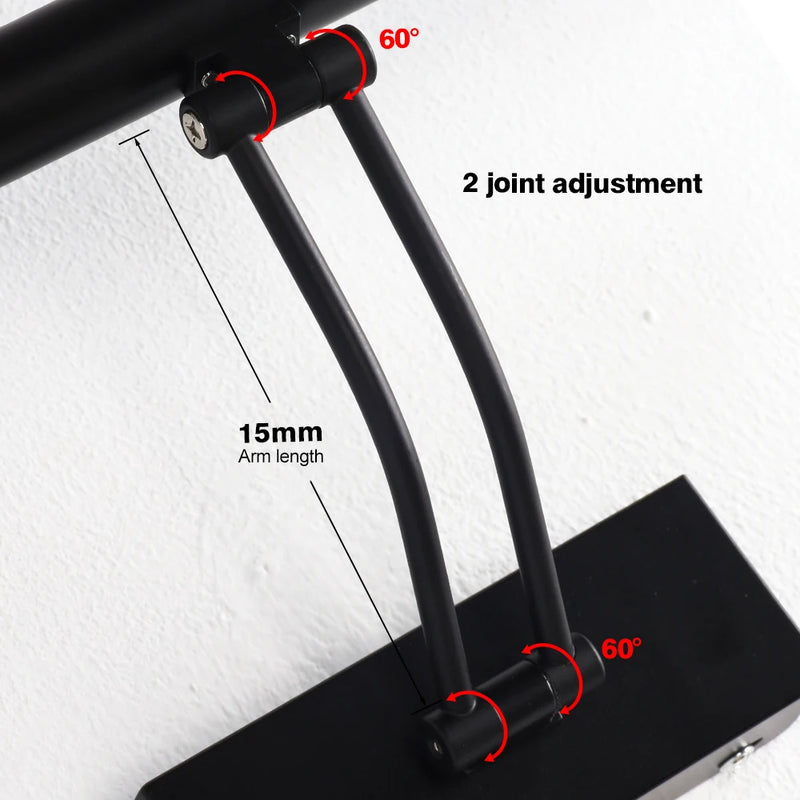 applique murale led moderne pour miroir intérieure longue lumière