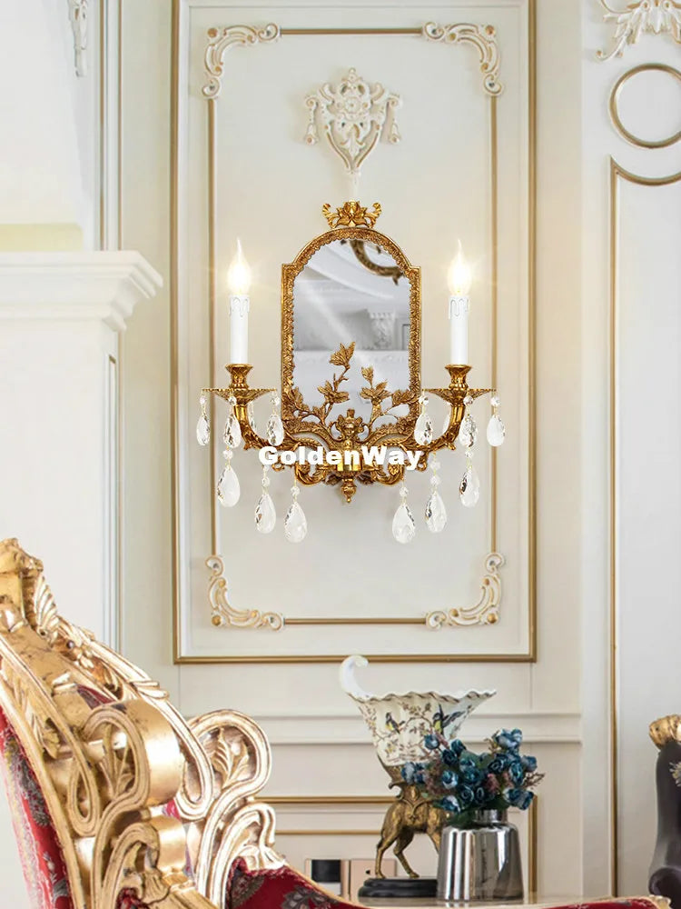 applique murale led en cuivre design moderne idéal pour décoration intérieure