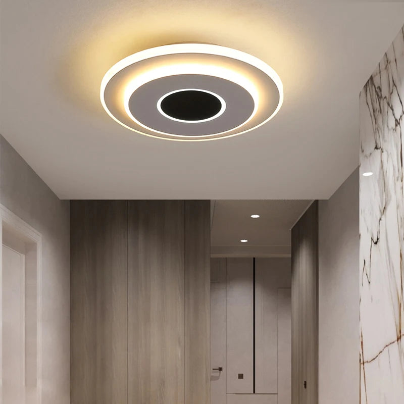 plafonnier led nordique en acrylique luminaire décoratif pour la maison