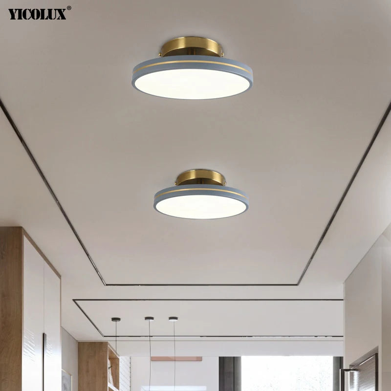 Rotatif À Distance Gradation Moderne LED Lustre Lumières Salon Étude Chambre Allée Couloir Appartements Lampes Éclairage Intérieur