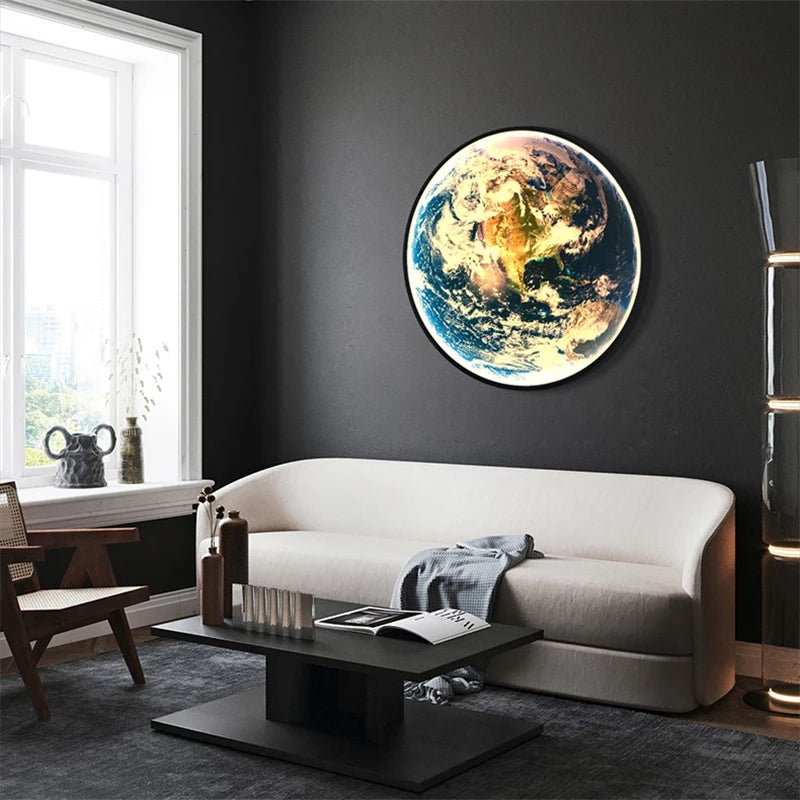 applique murale led moderne luxueuse et créative décorative