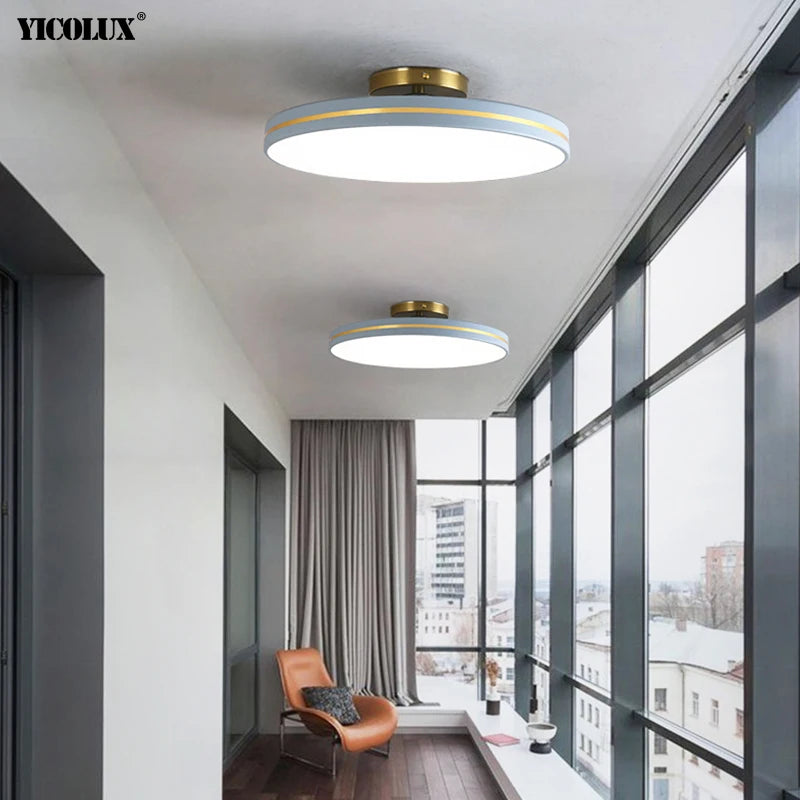 Rotatif À Distance Gradation Moderne LED Lustre Lumières Salon Étude Chambre Allée Couloir Appartements Lampes Éclairage Intérieur