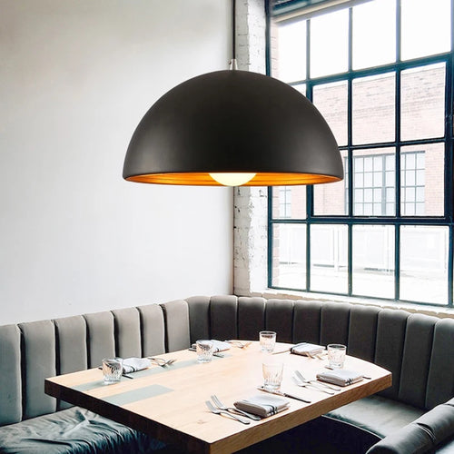 lampes suspendues modernes double couche pour bar restaurant