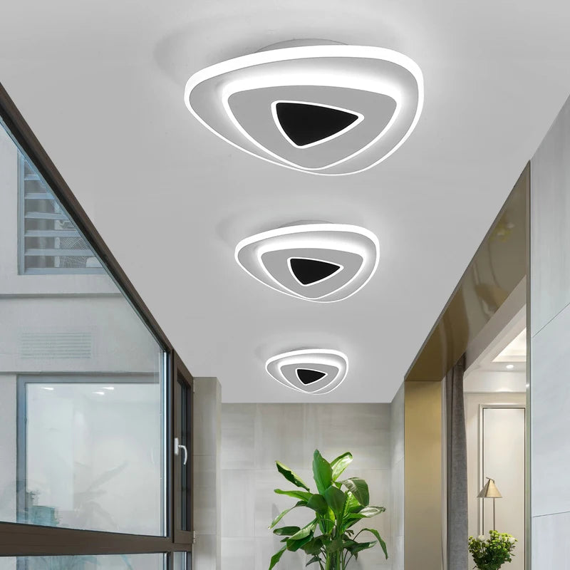 plafonnier led nordique en acrylique luminaire décoratif pour la maison