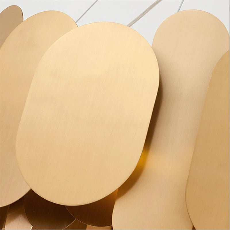 lustre à panneaux nordiques design pour décoration intérieure moderne