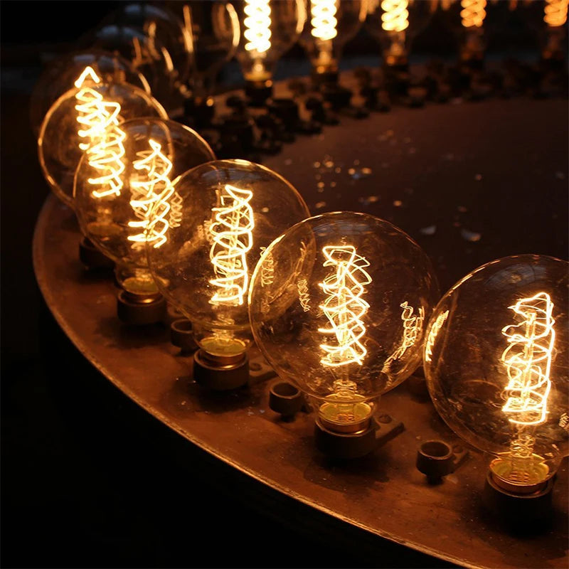 ampoule rétro vintage à filament pour décoration intérieure