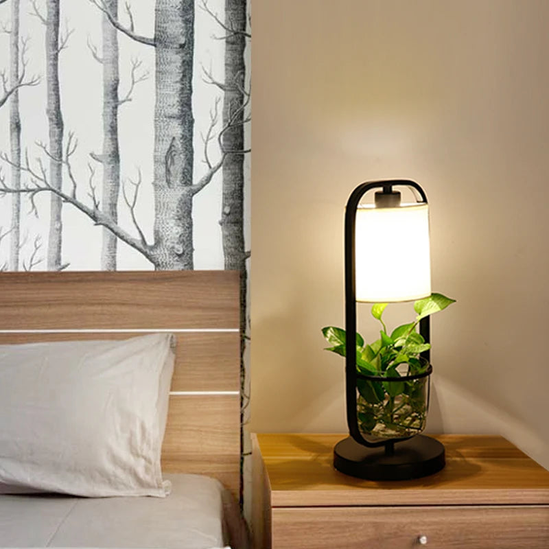 lampe de bureau led pour lecture et étude avec abat-jour