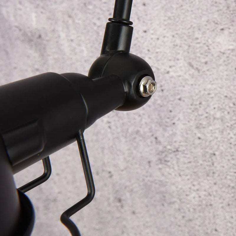 applique murale rétractable vintage en métal pour bar