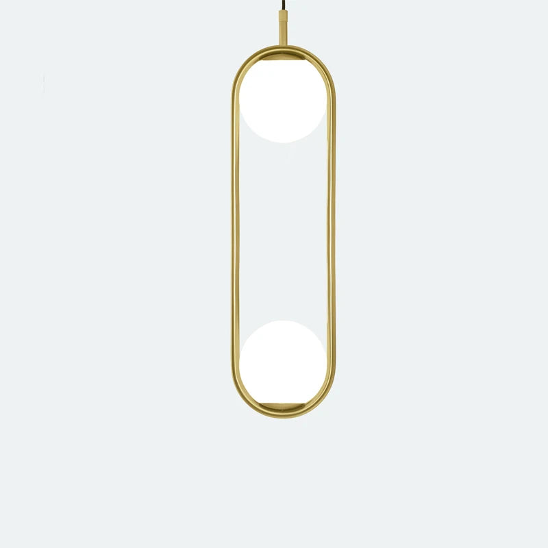 suspension vintage industrielles avec boule de verre