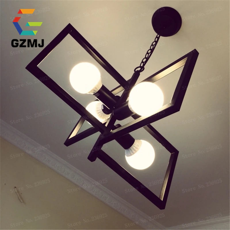 support de lampe suspension vintage industriel pour allée