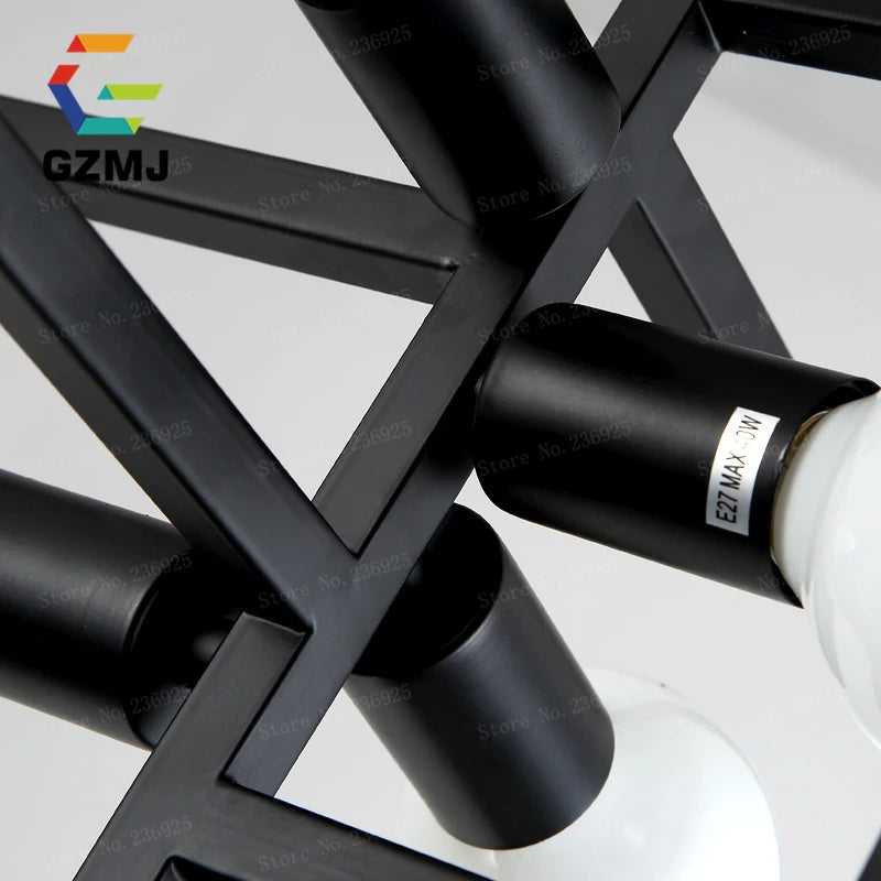 support de lampe suspension vintage industriel pour allée