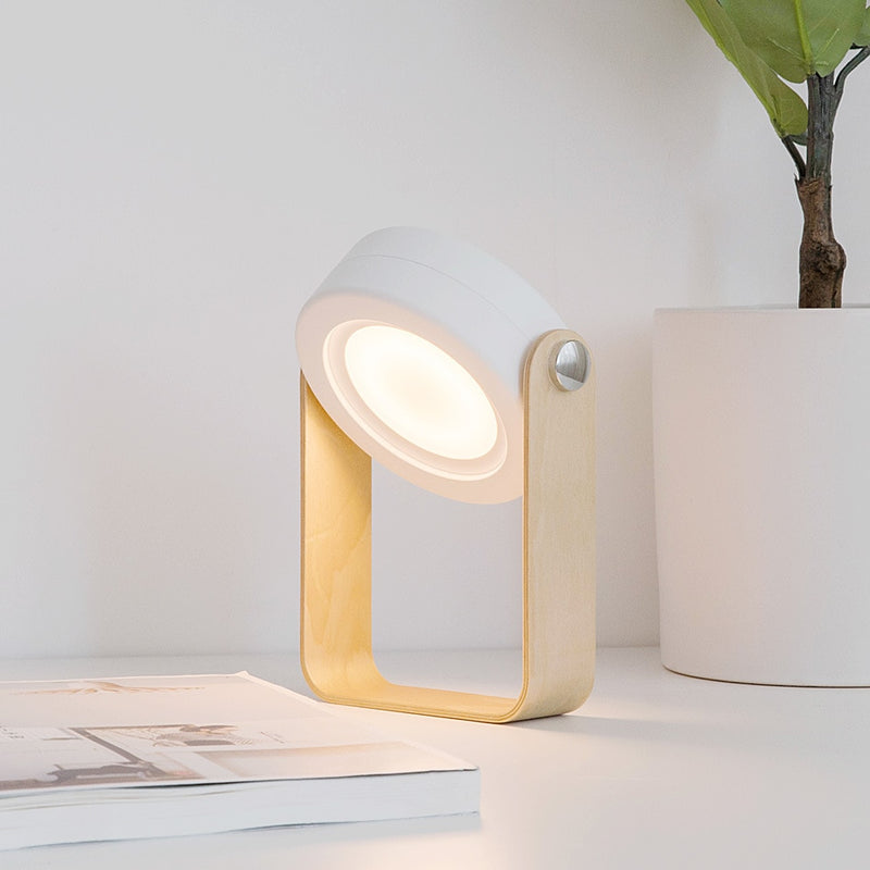 Melrose portable modern LED folding table lamp