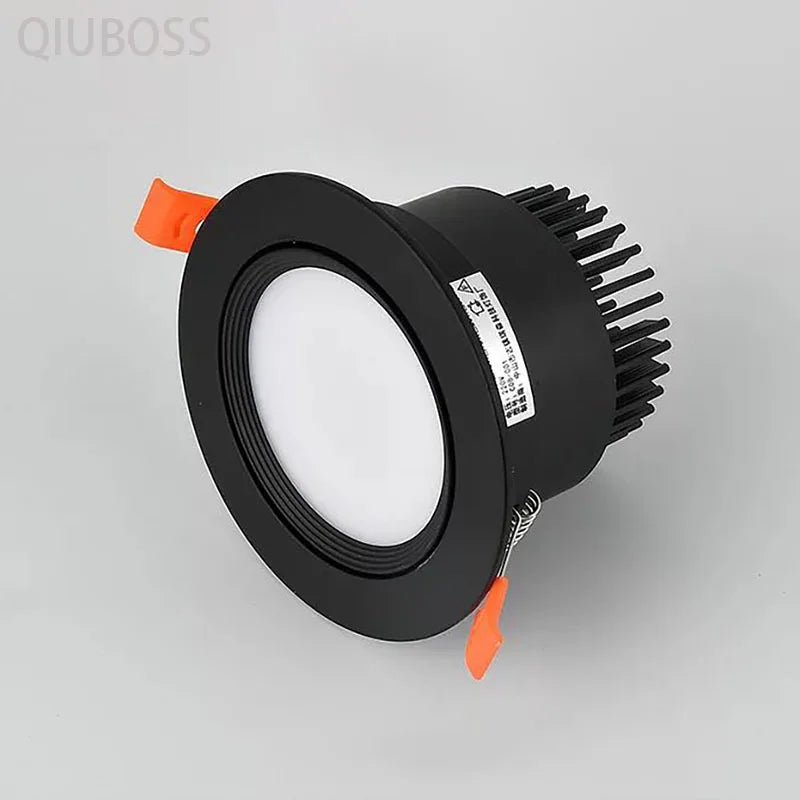 qiuboss spots led encastrés à intensité variable pour loft
