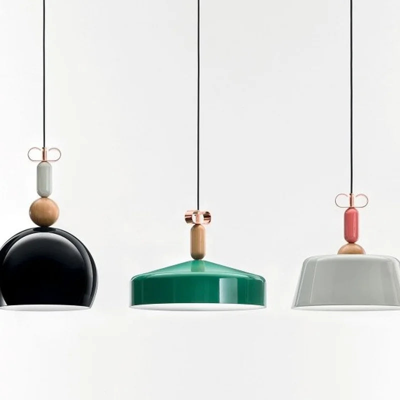 lampe suspendue led torremato cristina celestino bonton en métal aluminium