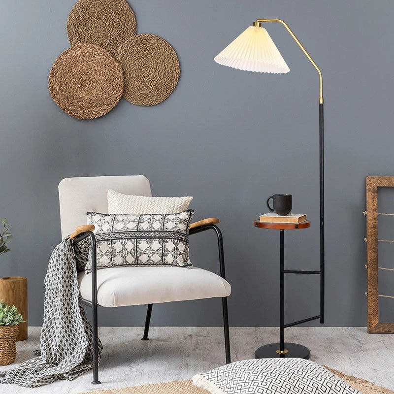 lampadaire contemporain luxe fer art pour table à thé nordique