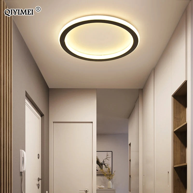 plafonniers led ronds et carrés pour intérieur luminaire simple