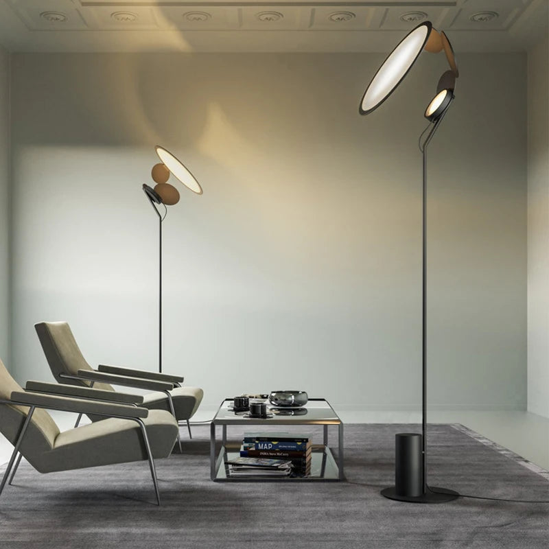 lampadaire led nordique minimaliste pour décoration moderne