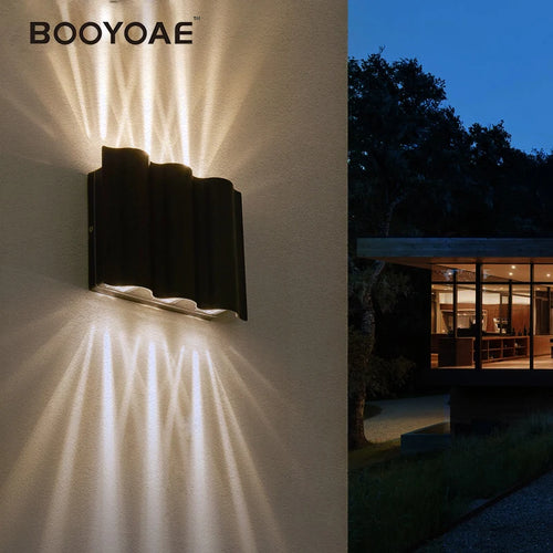 Éclairage mural extérieur LED étanche mur rondelle lampe jardin balcon applique murale escalier allée lampe Villa applique extérieure