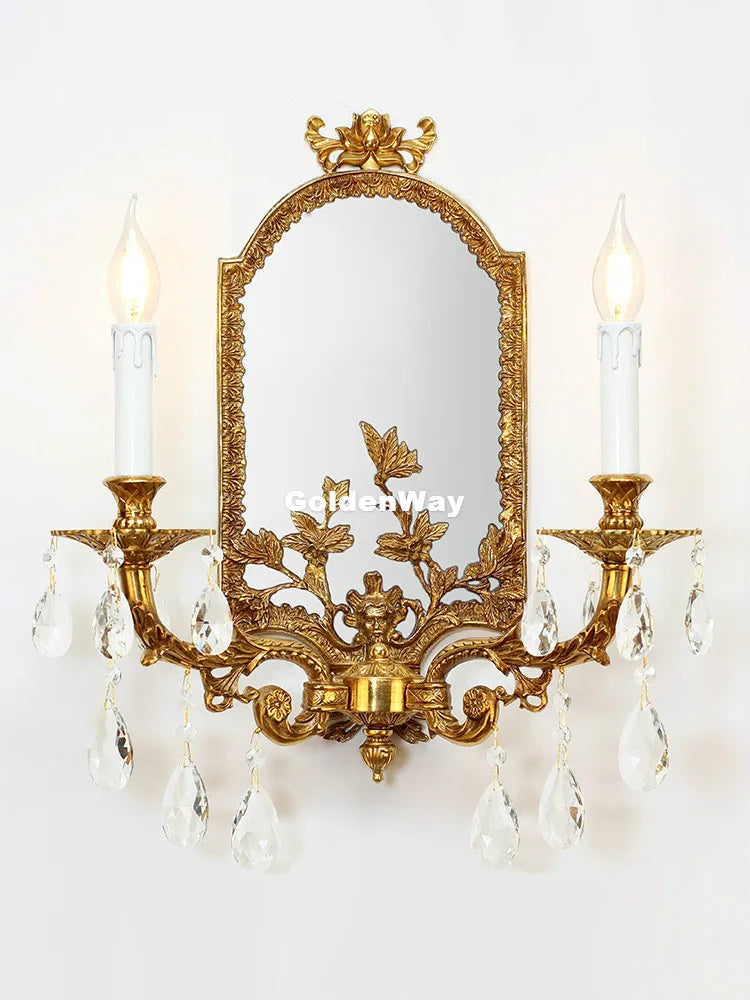 applique murale led en cuivre design moderne idéal pour décoration intérieure