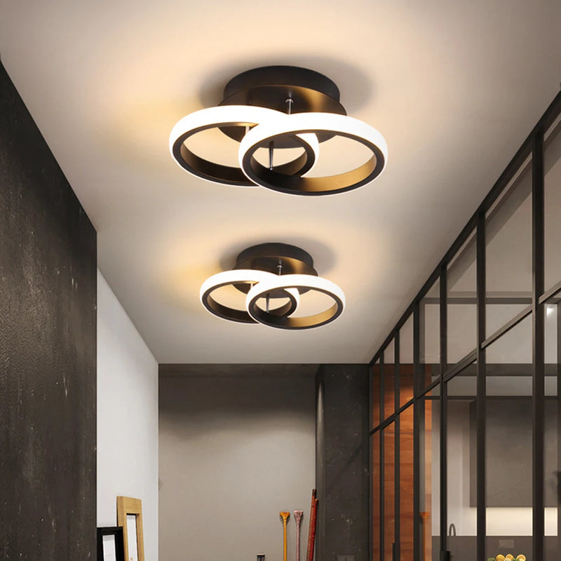 LED moderne minimaliste balcon maison couloir cuisine lustre