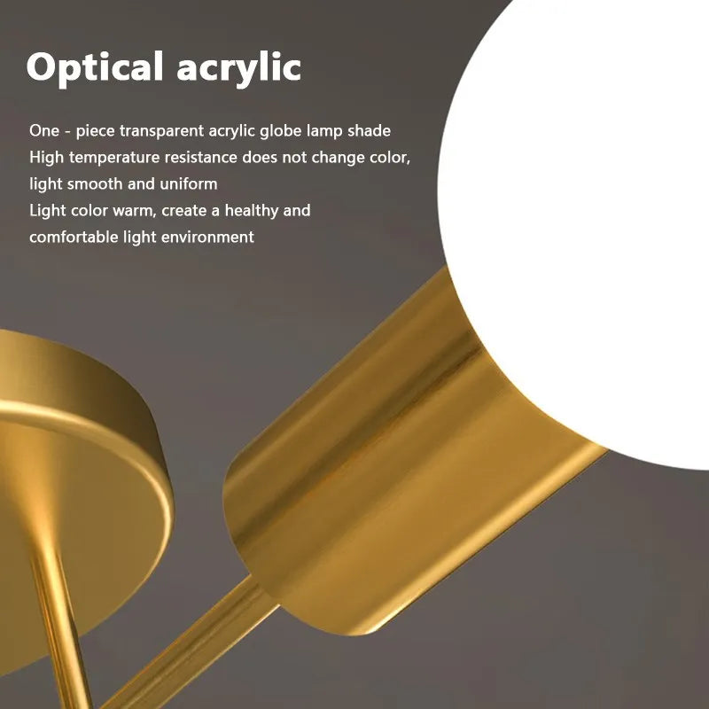 Plafonniers à plusieurs lampes moderne