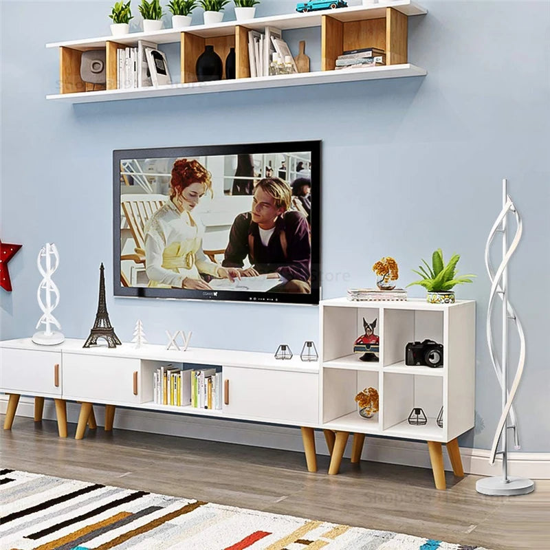 lampe led sur pied design nordique moderne en acrylique