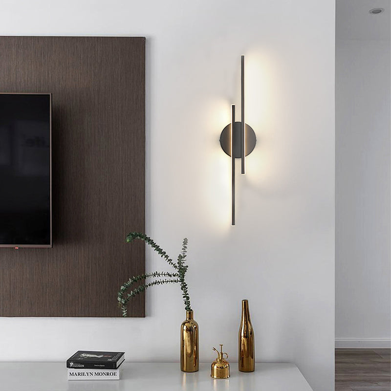 wall lamp Lio two-bar LED design wall-mounting