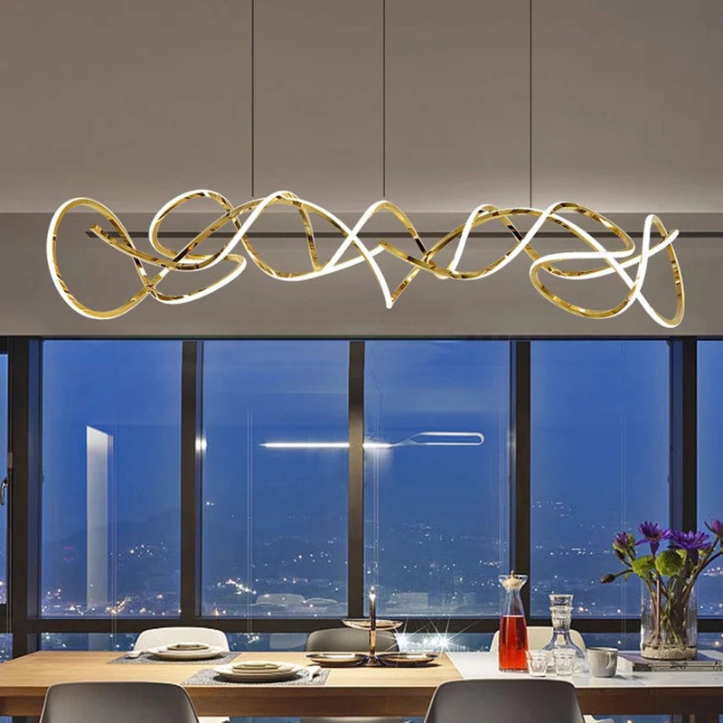 Lustre LED design moderne idéales décoration intérieure