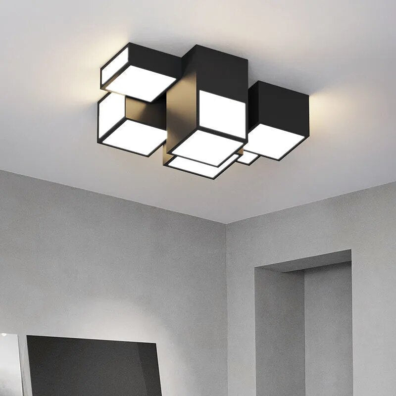 Lustre LED minimaliste intérieur éclairage cuisine
