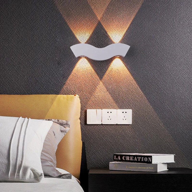 Applique murale LED nordique en aluminium