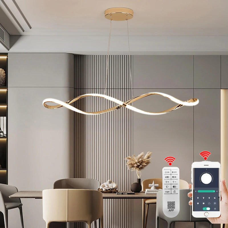 Plafonnier Led suspendu au design moderne