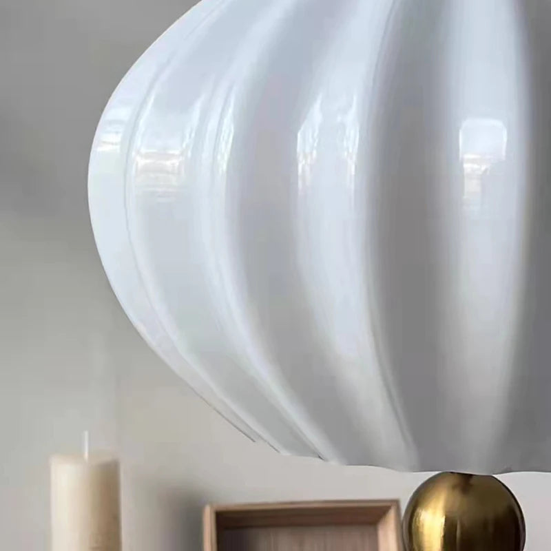 suspension moderne en verre avec fil réglable en métal