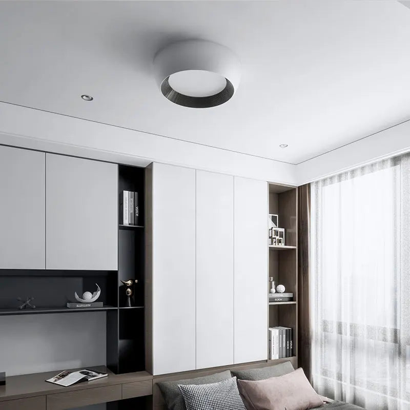 Plafonnier design style italien en métal Boxy