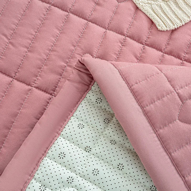 matelas matelassé romantique avec protection de lit doux et confortable