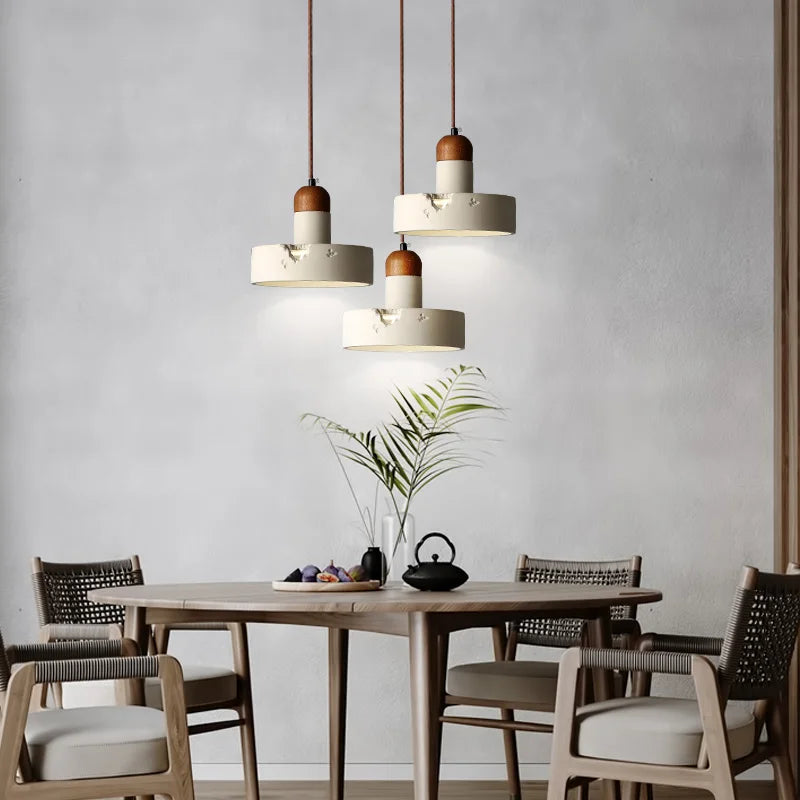 Suspension en ciment de chevet design